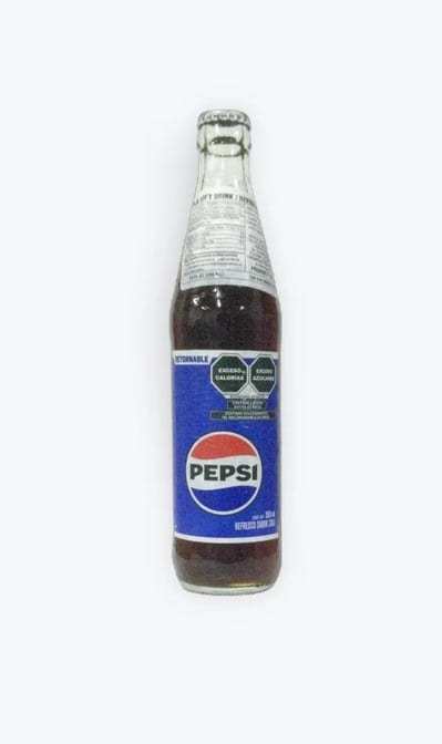 Pepsi Botella Cristal Grande.