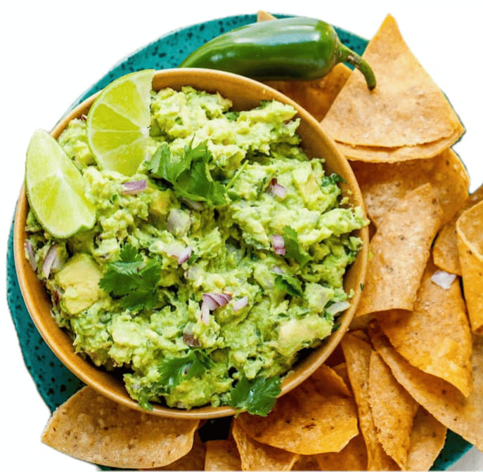 Guacamole and Chips.