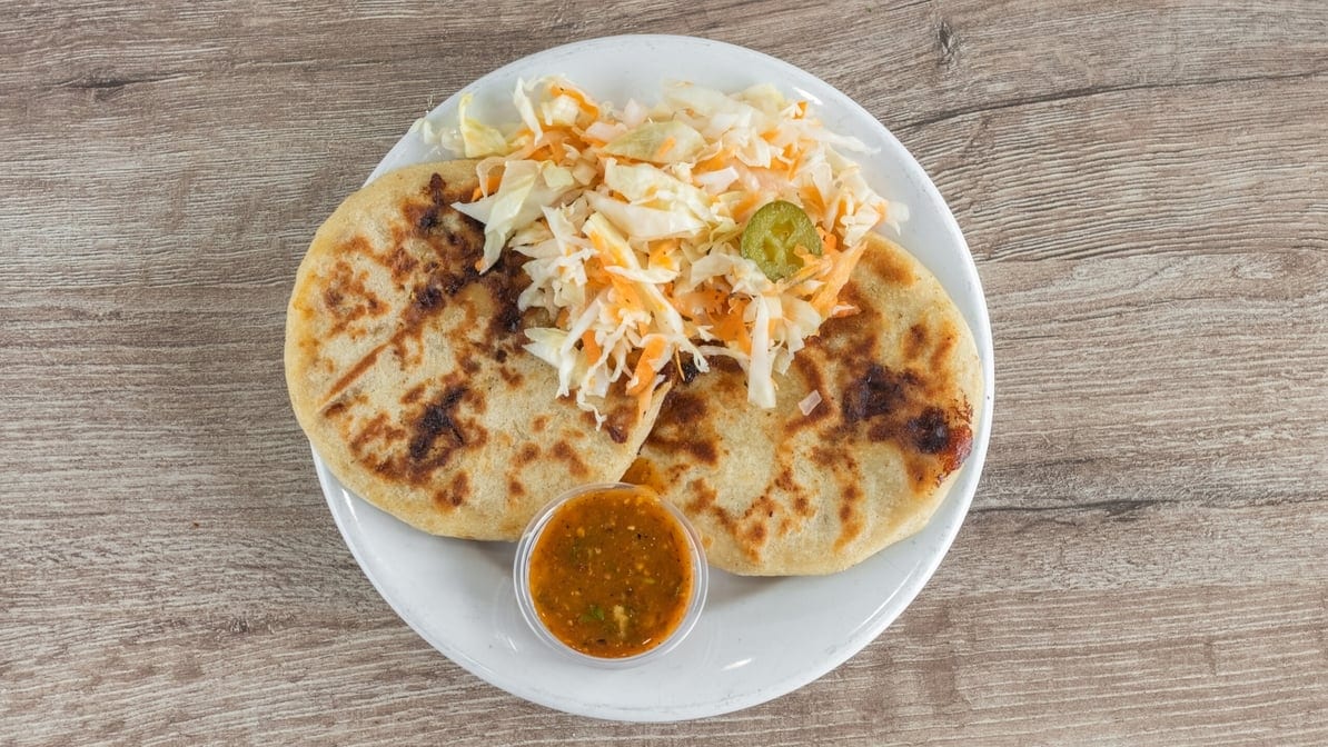 Pupusas cerdo pork.