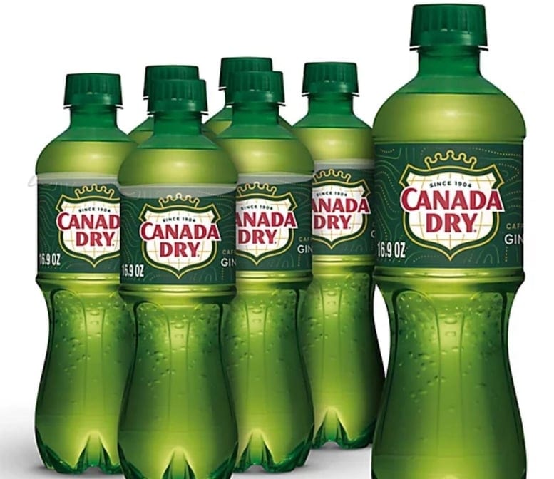 Ginger Ale Soda.